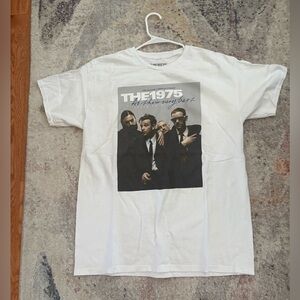 The 1975 White Graphic concert T-Shirt. Size Large